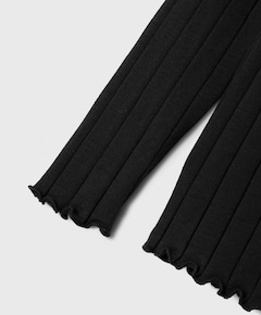 Meisjes longsleeve zwart