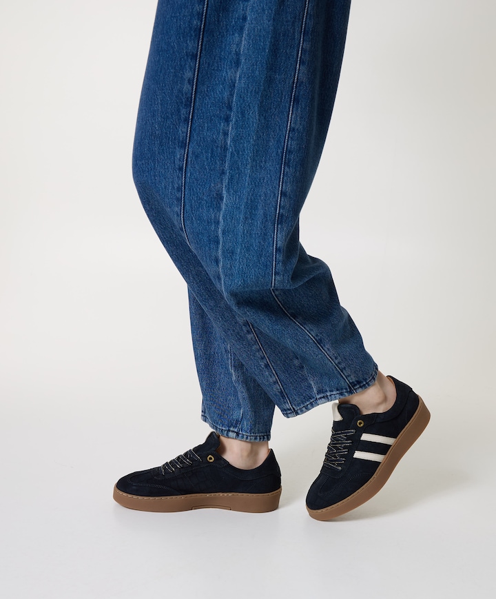 dames sneakers blauw