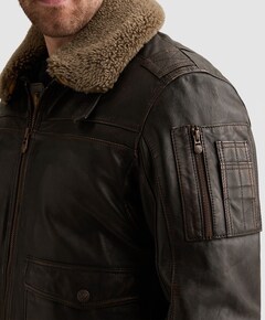 Heren jas bruin