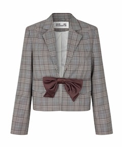 Dames blazer grijs