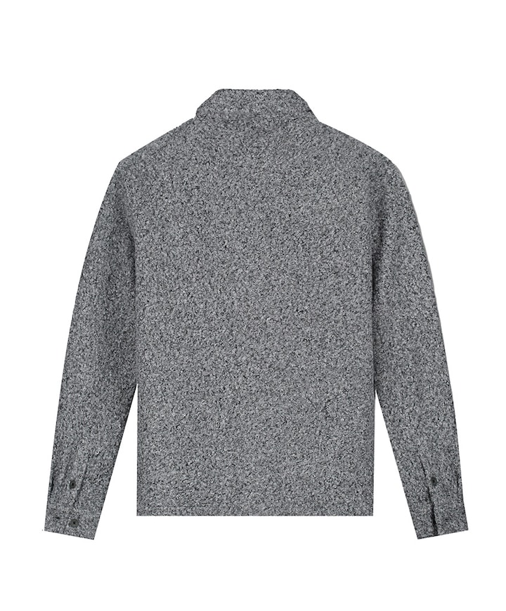 Heren overshirt zwart
