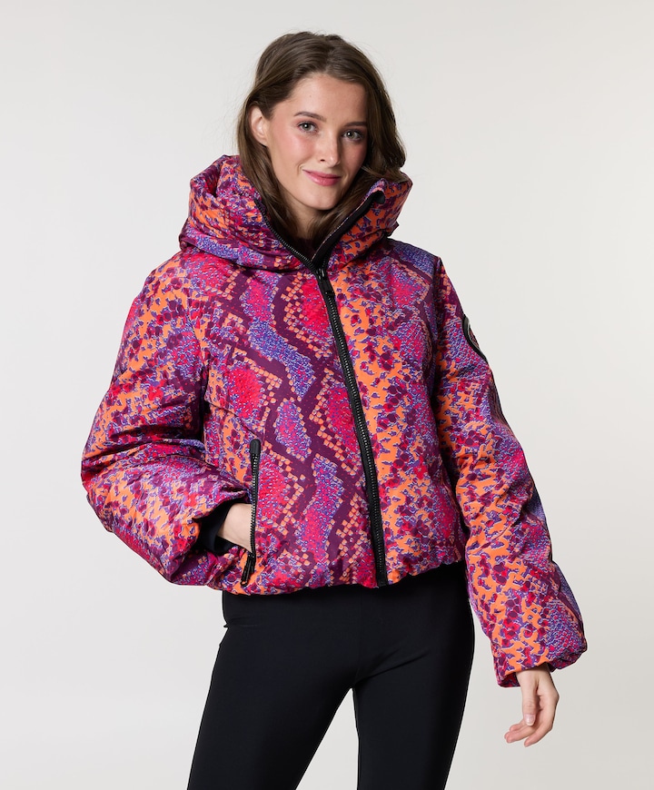Dames ski-jas roze