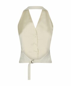 Gilet ecru