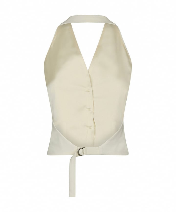Gilet ecru