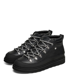 Glacier Boot Grain heren sneakers zwart