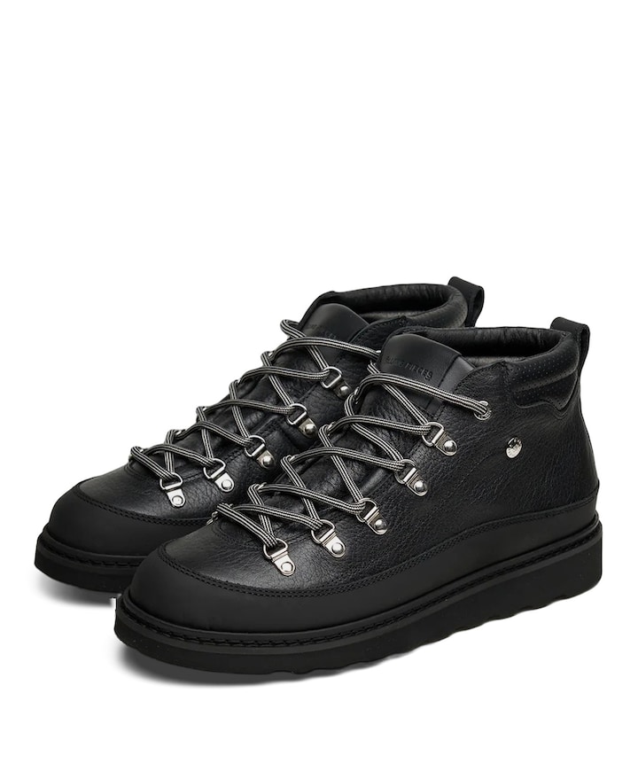 Glacier Boot Grain heren sneakers zwart