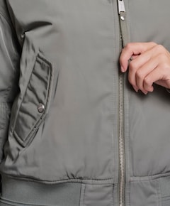 Dames jas reversible groen