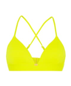 Dames bikinitop geel