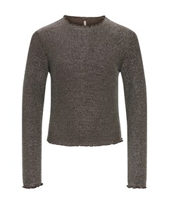 Meisjes longsleeve bruin