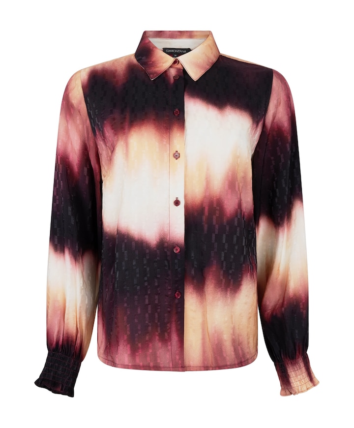 Dames blouse bordeaux