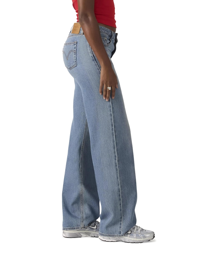 LOW LOOSE GOOD GRADES TENCEL dames jeans blauw
