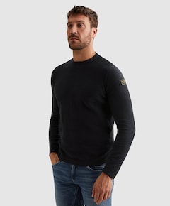 Heren trui blauw