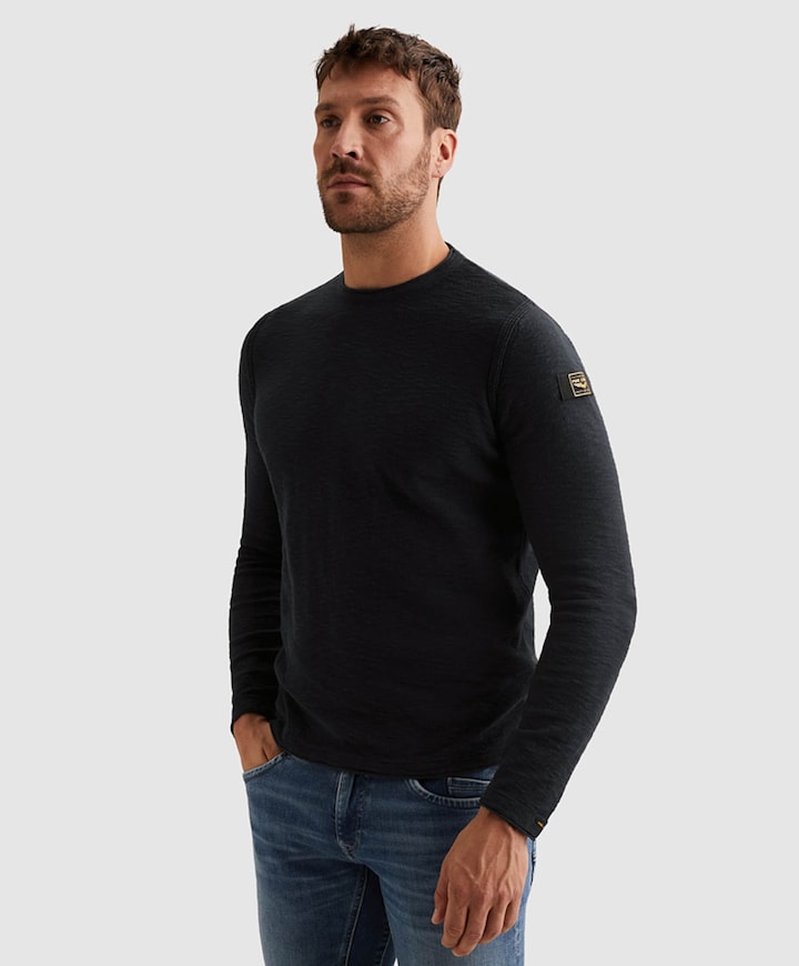 Heren trui blauw