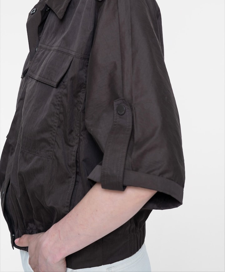Dames blouse bruin