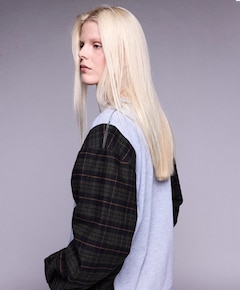 Dames longsleeve grijs