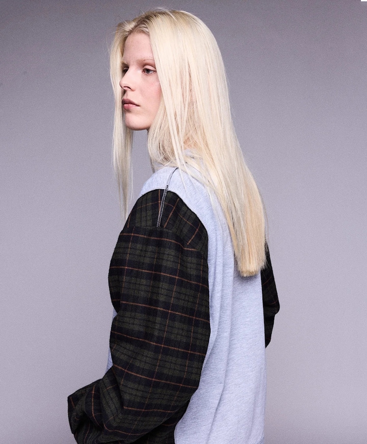 Dames longsleeve grijs