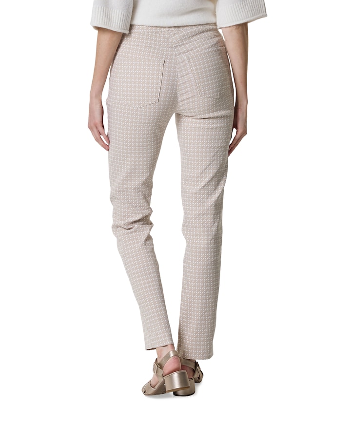 Alice Zip dames broek beige