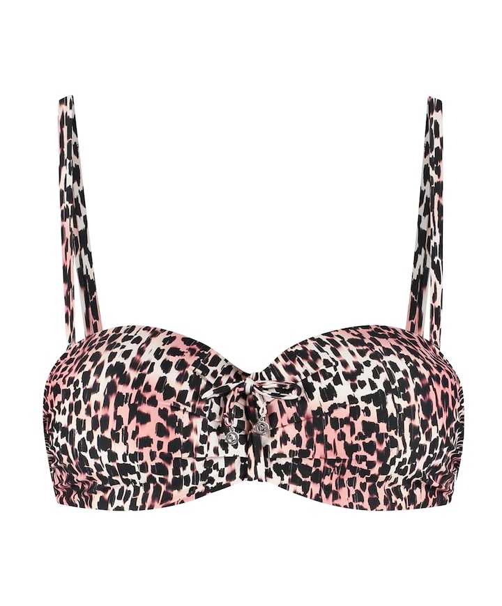 Dames bikinitop bruin