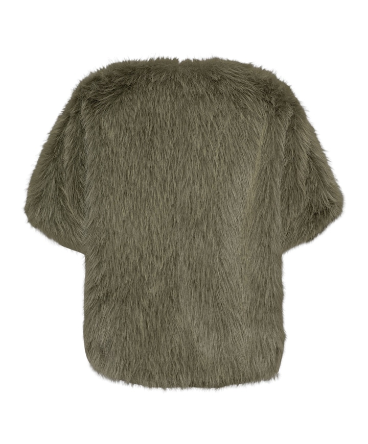 Dames vest groen