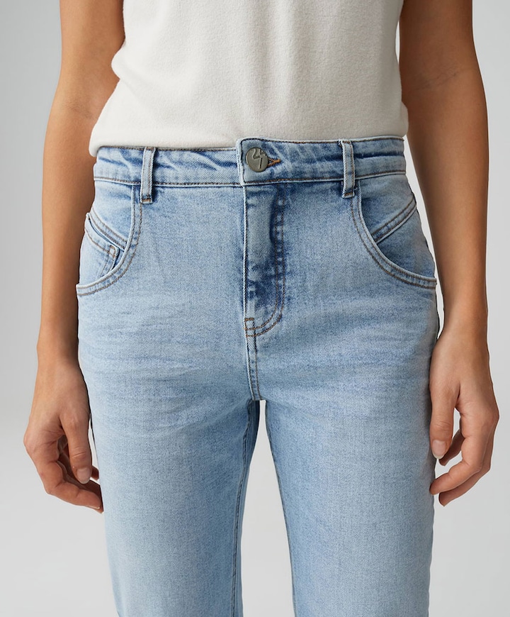 Lani twist dames jeans blauw