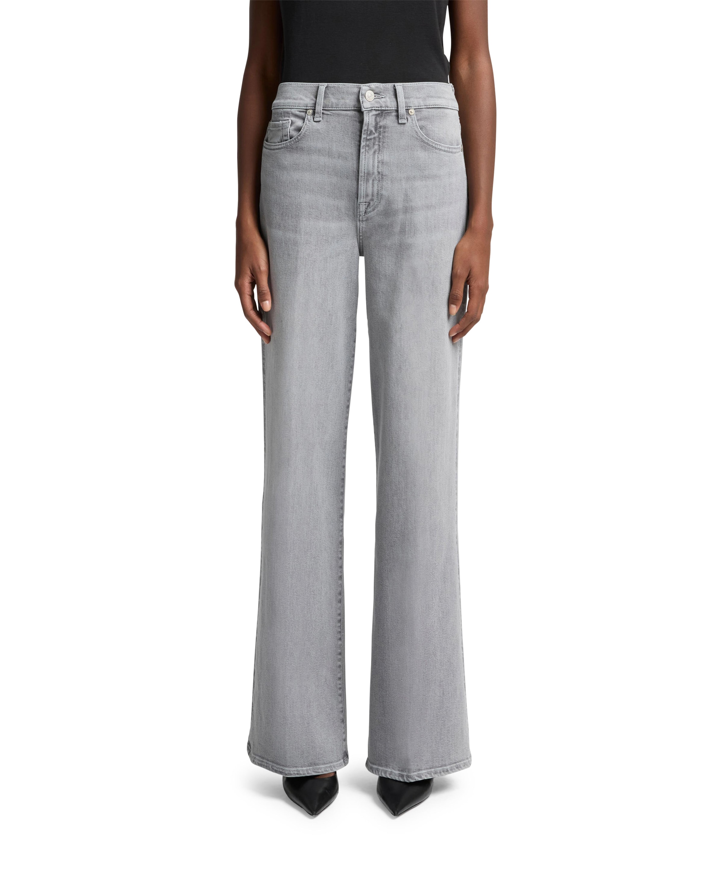 Lotta Panalu dames jeans grijs