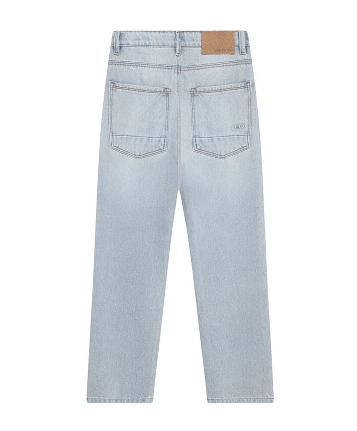 Baggy Straight Fit Blue Jeans jongens jeans blauw