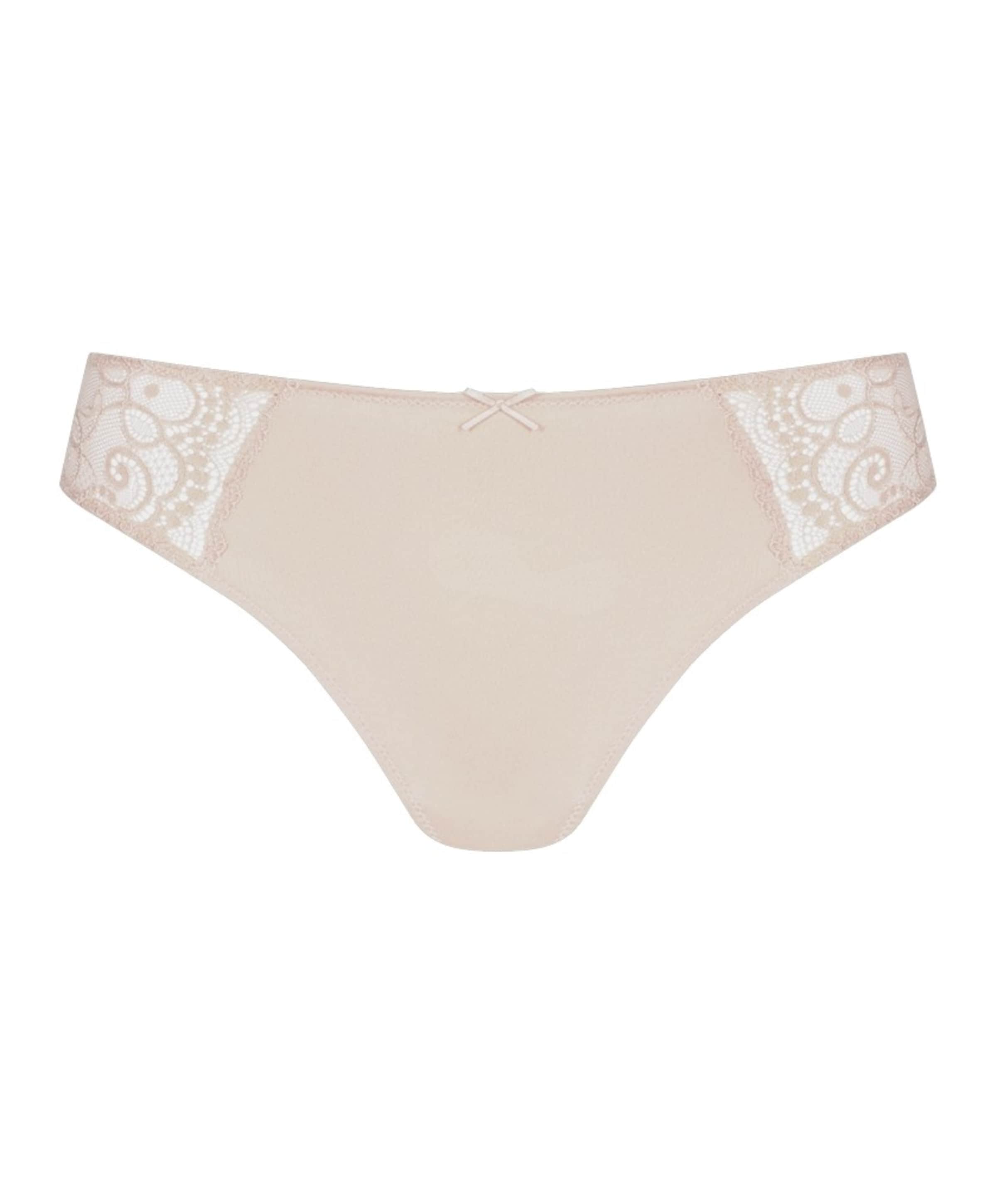 Dames string beige