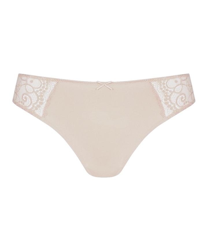 Dames string beige