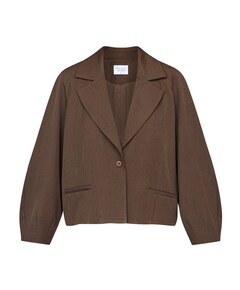 Dames blazer bruin