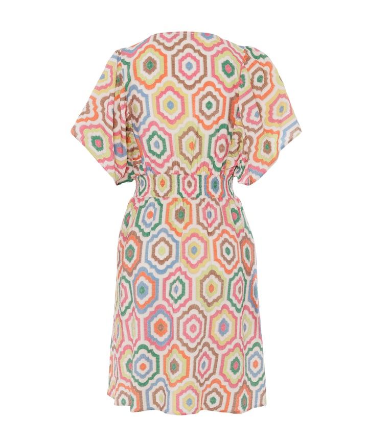 Dames jurk multicolor