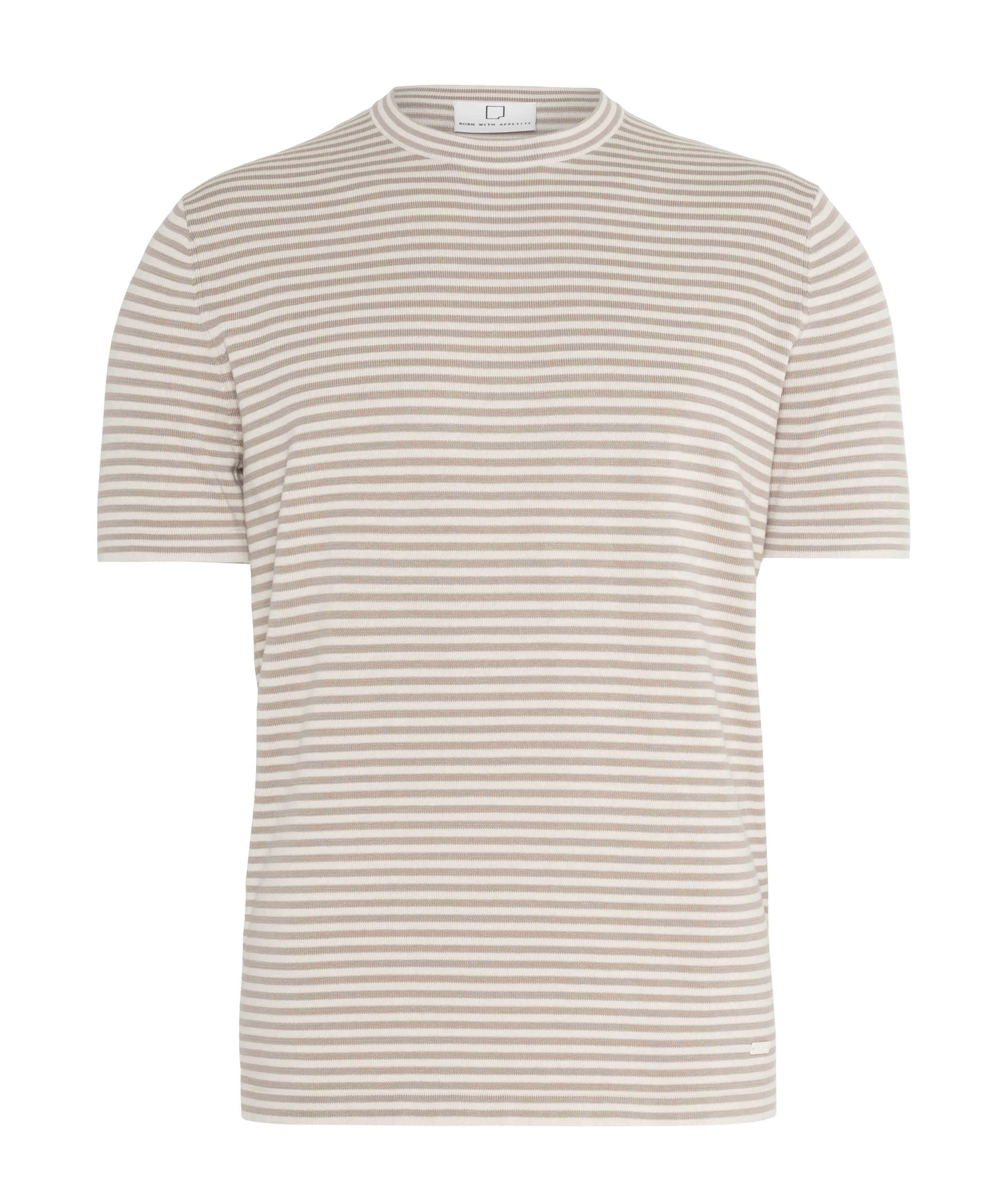 Heren T-shirt beige