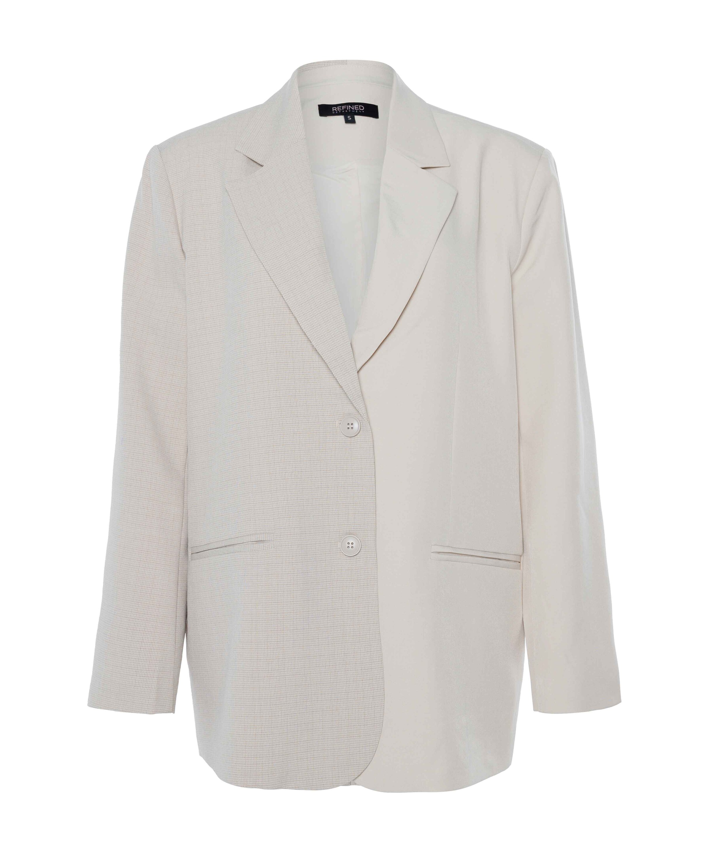 Dames blazer ecru