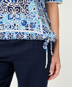 Dames T-shirt blauw