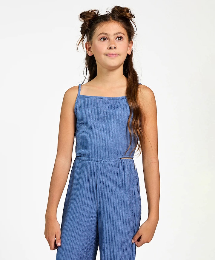 MALORY PES 562 G meisjes jumpsuit blauw