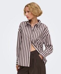 Dames blouse bruin