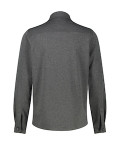 Heren overshirt grijs