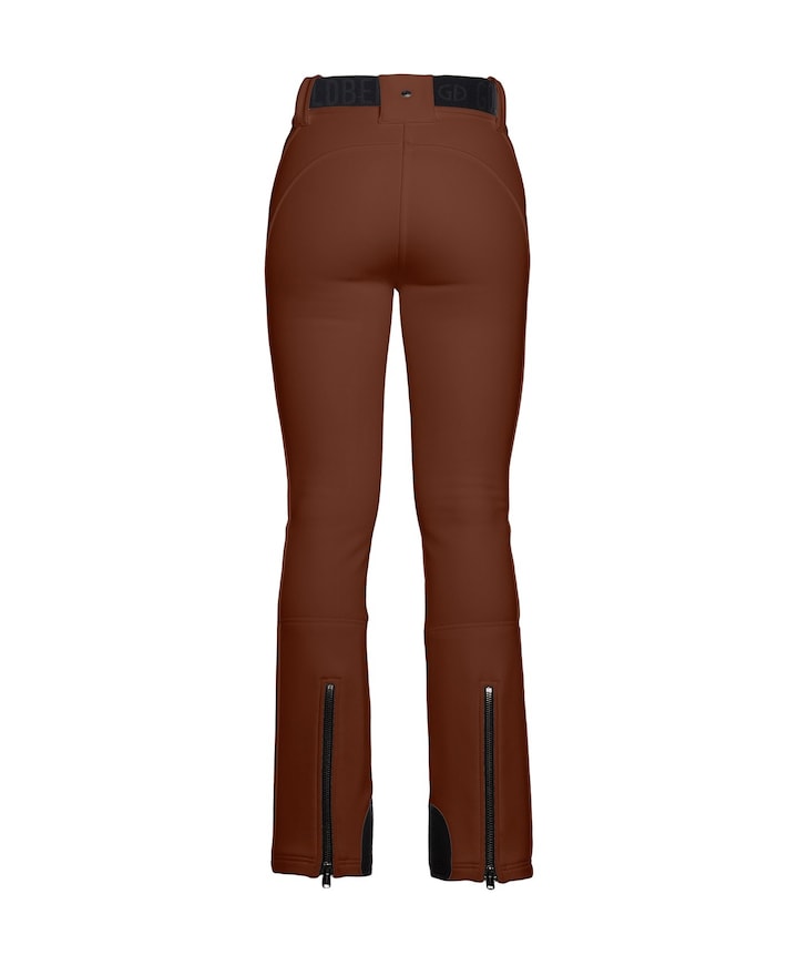 PIPPA ski pants dames skibroek bruin