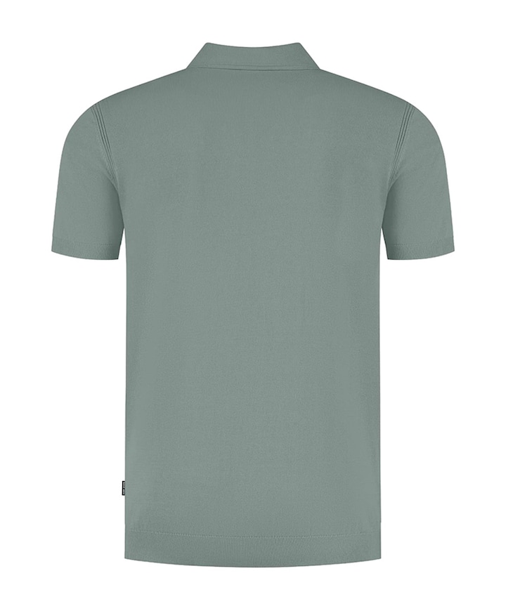 Heren polo groen