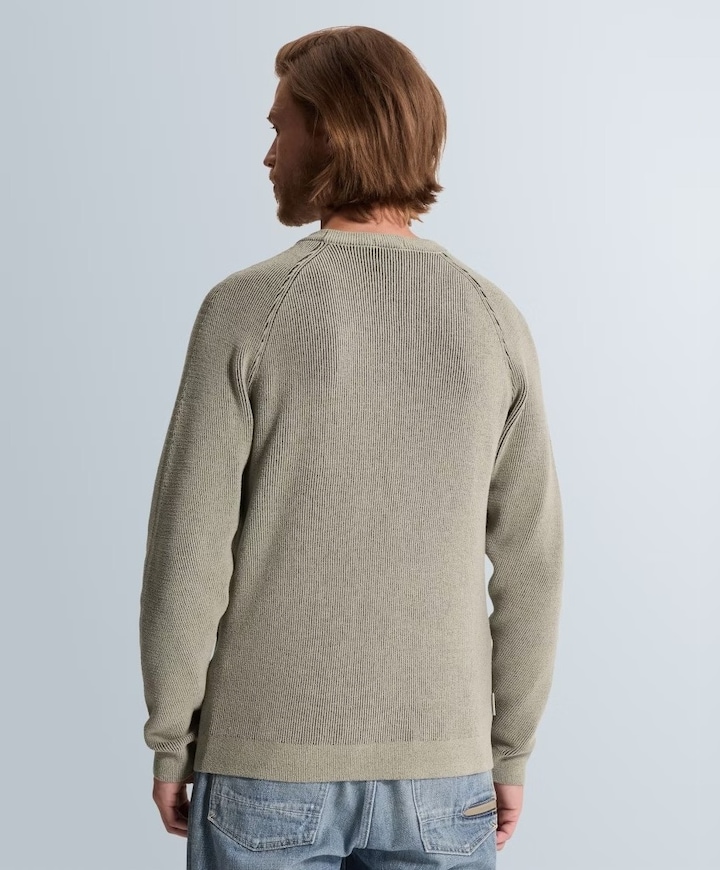 Heren trui beige