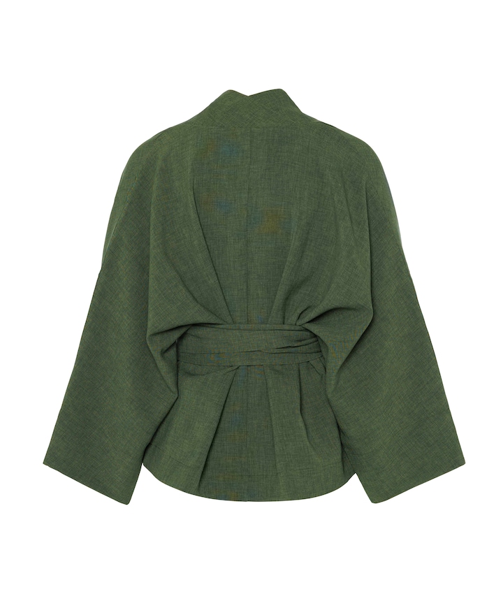 Dames blouse groen