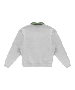 Heren polo grijs