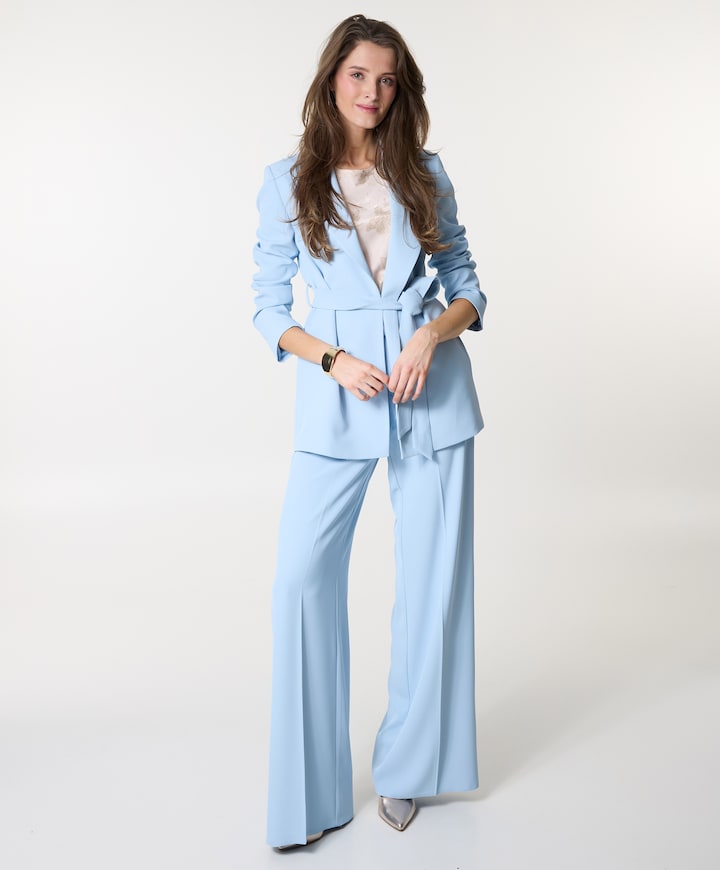 Rewi dames broek blauw