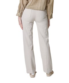 Jenny Wide Leg dames broek beige