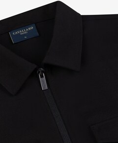 Heren overshirt zwart