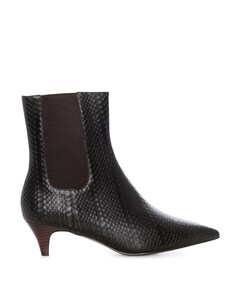 Women enkellaarzen bruin