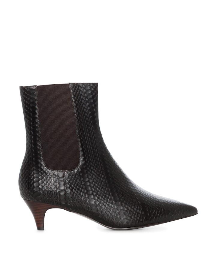 Women enkellaarzen bruin