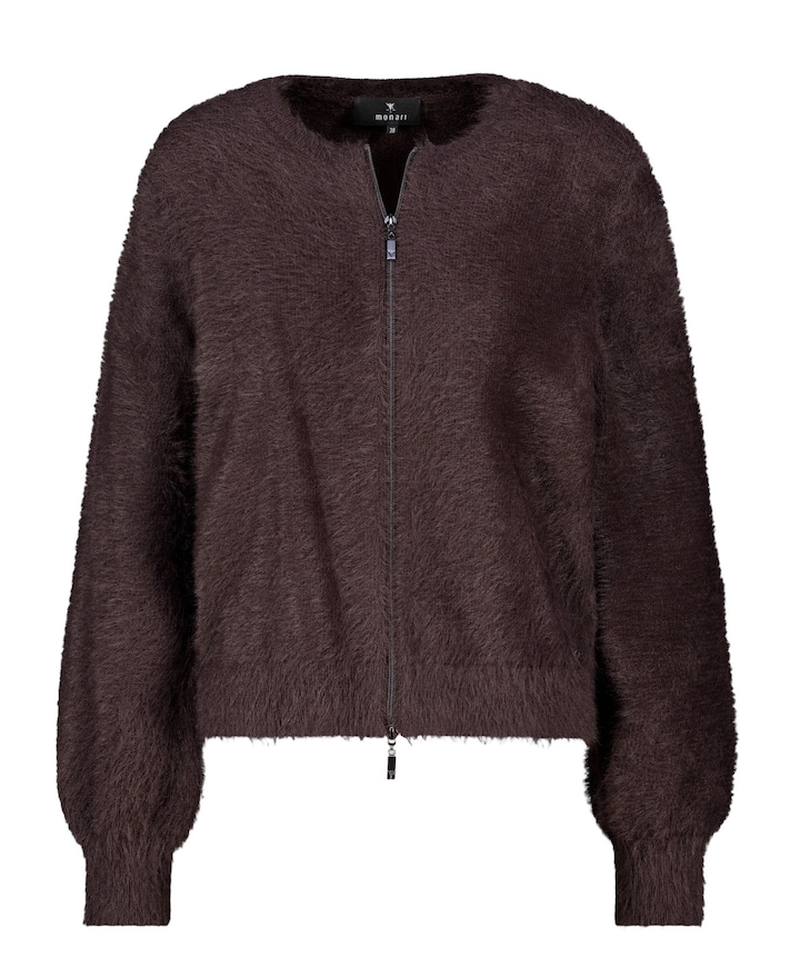 Dames vest bruin
