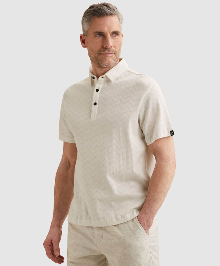 Heren polo wit