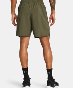 Ua Woven Wdmk short groen