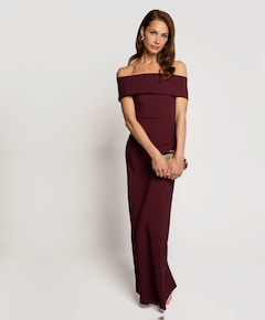Dames jurk bordeaux
